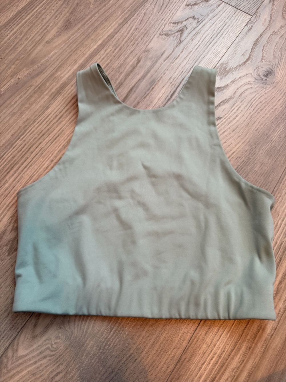 Girlfriend Collective Topanga High Neck Cross Back Sports Bra Save - Size Large